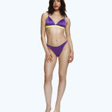 Triangle Bikini Top Purple