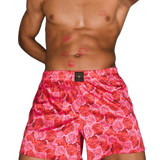 IN LOVE SATIN BOXER SHORTS