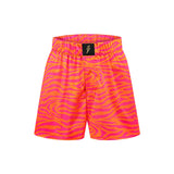 SATIN BOXER SHORTS WILD SUNRISE ZEBRA