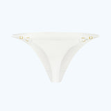 SATIN THONG WHITE