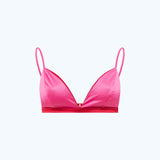 Triangle Bikini Bra Pink