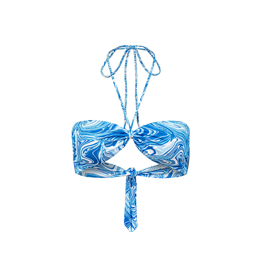 Blue bikini top - Ekcentrik