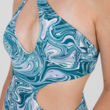 Women's purple SWIMSUIT