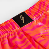 SATIN BOXER SHORTS WILD SUNRISE ZEBRA